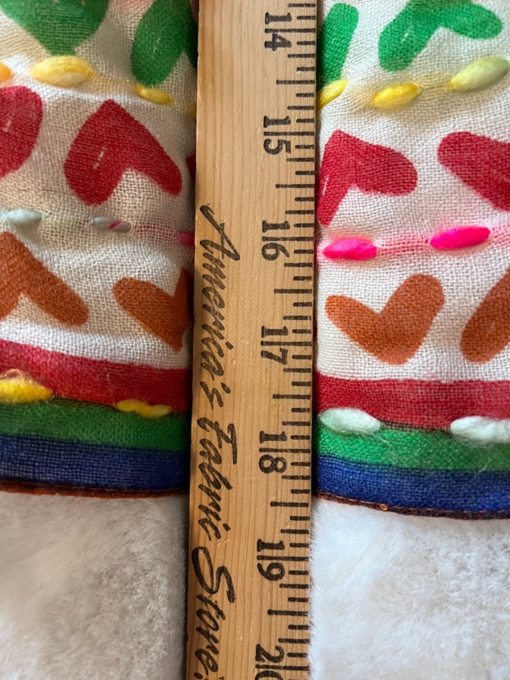 Anthropologie Erfurt Rainbow Wool Yarn Scarf - Picture 6 of 11